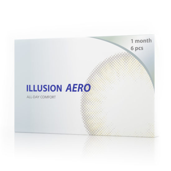 Силикон-гидрогелевые контактные линзы ILLUSION AERO
