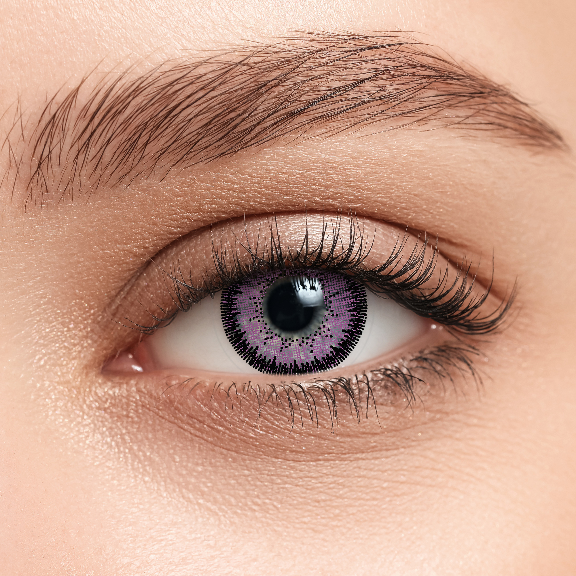 Фиолетовые контактные линзы ILLUSION COLORS ELEGANCE VIOLET