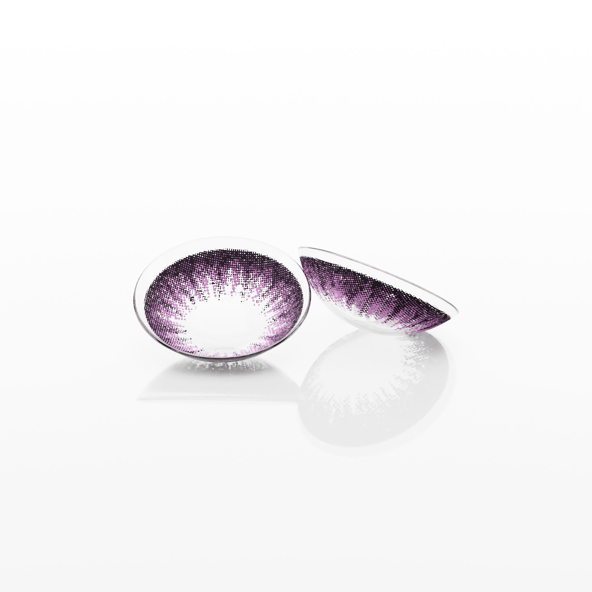 Фиолетовые контактные линзы ILLUSION FASHION LUXE VIOLET