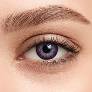 Фиолетовые контактные линзы ILLUSION FASHION LUXE VIOLET