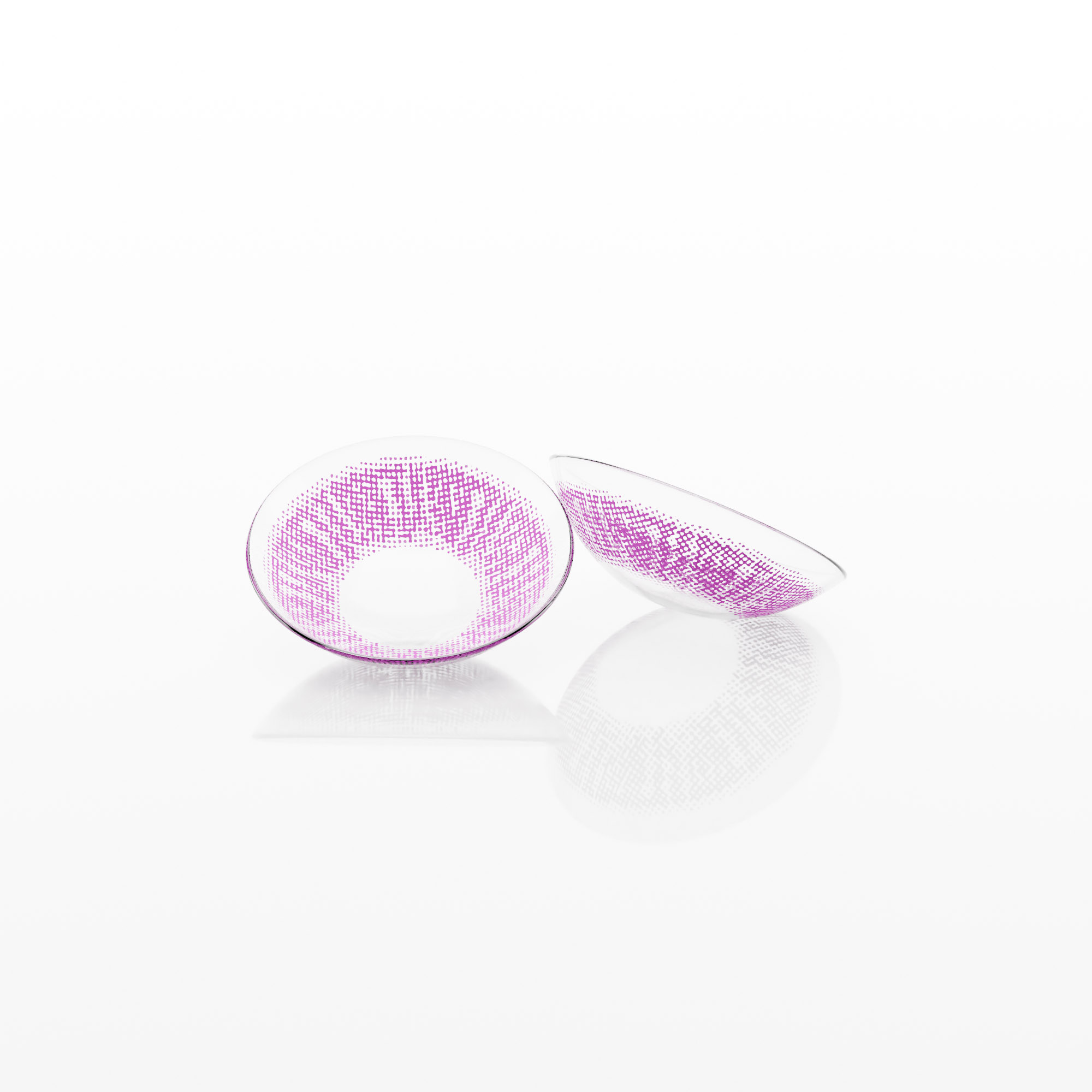 Фиолетовые контактные линзы ILLUSION COLORS SHINE VIOLET