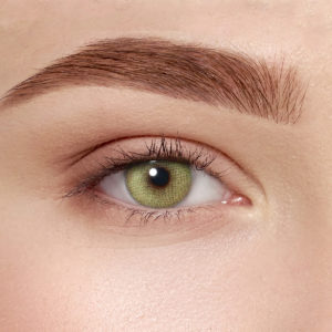 Зеленые контактные линзы ILLUSION COLORS GLOW GREEN